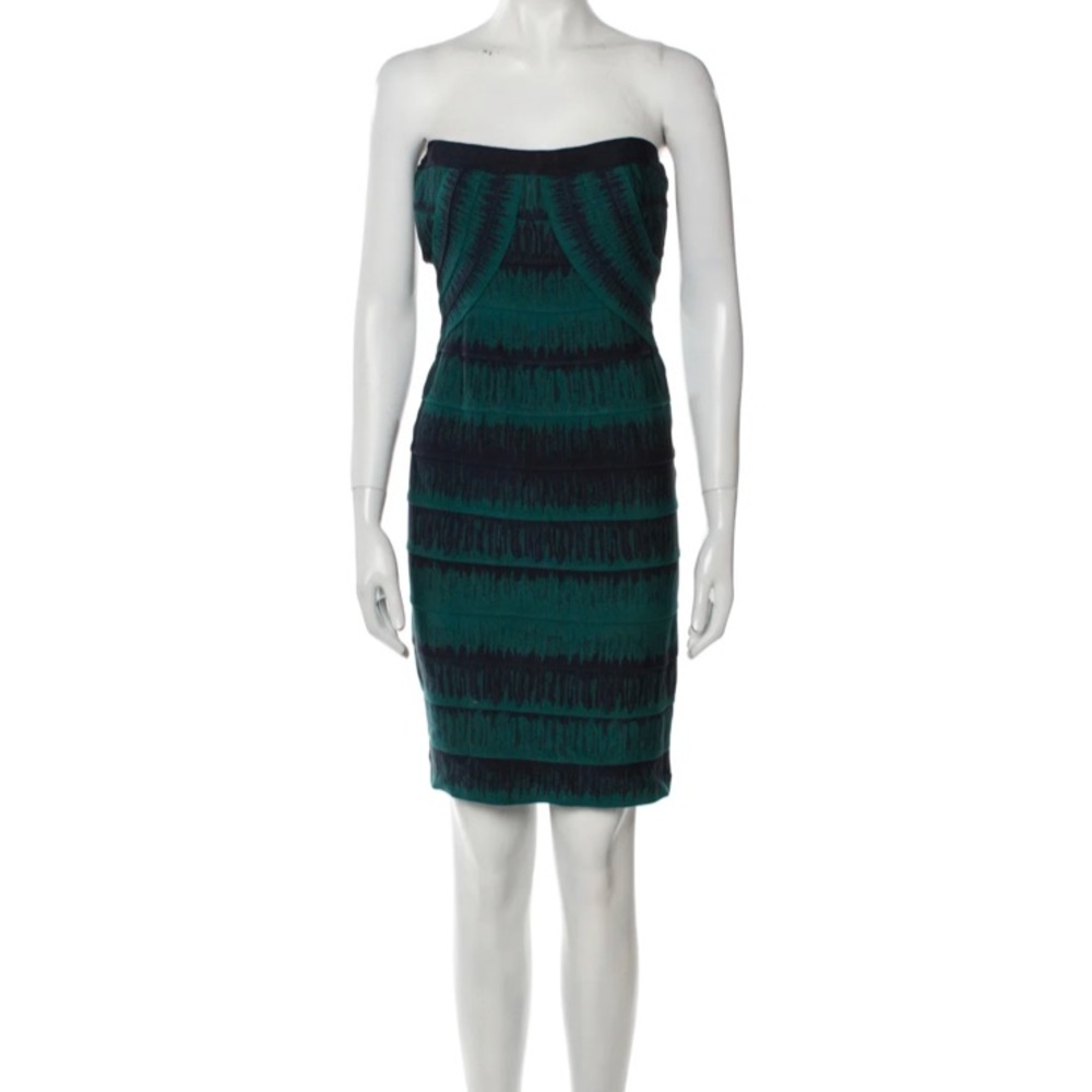 Herve Leger Strapless Bandage Dress